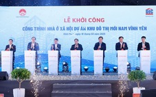 Thủ tướng bấm nút khởi công dự án nhà ở xã hội 7.000 tỉ đồng tại Vĩnh Phúc