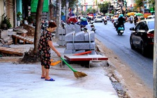 Chấm dứt nhập nhằng chung - riêng, thu phí và bảo trì vỉa hè thường xuyên