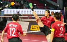 Đánh bại Thái Lan, cầu mây Việt Nam vô địch World Cup