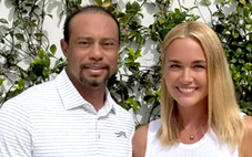 Tiger Woods công khai hẹn hò với con dâu cũ của ông Trump