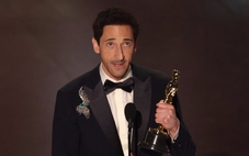 Đang trao giải Oscar 2025: Không ai ngạc nhiên khi Adrien Brody đoạt tượng vàng