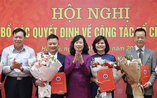 Bộ Y tế bổ nhiệm nhiều cán bộ cấp cục