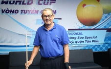 'Lão tướng' 63 tuổi Lý Thế Vinh giành vé dự World Cup billiards