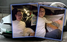 Có nhà riêng vẫn sống trong xe điện, người đàn ông nói 'được thuê nhà miễn phí cũng không đổi'