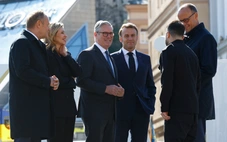 Các nhà lãnh đạo châu Âu đến Ukraine, chuẩn bị hội đàm với ông Zelensky