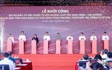 Khởi công dự án cao tốc 20.000 tỉ đồng, Thủ tướng yêu cầu rút ngắn tiến độ thực hiện