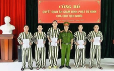 Chủ tịch nước ân giảm hình phạt tử hình xuống tù chung thân cho 10 người