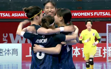 Futsal nữ Việt Nam - Nhật Bản (hiệp 1) 0-1: Phương Anh phản lưới