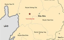 Động đất mạnh 5 độ ở Điện Biên