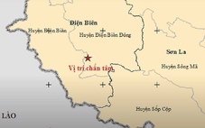 Động đất mạnh 5 độ ở Điện Biên
