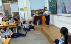 Buổi họp phụ huynh đầy tiếng cười ở 'rạp phim mini'