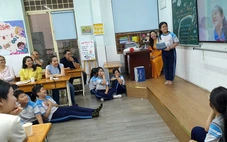 Buổi họp phụ huynh đầy tiếng cười ở 'rạp phim mini'