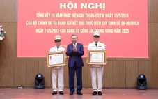 Trung tướng Tô Ân Xô - trợ lý Tổng Bí thư được tặng Huân chương Quân công hạng ba