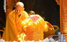 Toàn cảnh hành trình cung thỉnh xá lợi Đức Phật về tôn trí tại chùa Thanh Tâm