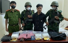 Một người Lào chuyển 3kg và 40.000 viên ma túy từ biên giới vào Việt Nam