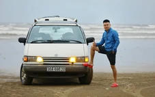 Chủ xe Toyota Previa 1990: ‘Xe 35 tuổi vẫn chạy tốt, leo đồi cát không thua xe 2 cầu’