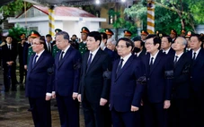 Lãnh đạo Đảng, Nhà nước ghi sổ tang tiễn biệt nguyên Chủ tịch nước Trần Đức Lương