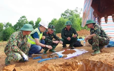 Quảng Trị phát hiện 5 bộ hài cốt liệt sĩ trong lúc thi công dự án điện gió