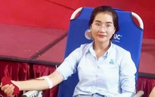 Người phụ nữ 36 tuổi và 30 lần hiến máu