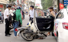 Hiểm họa từ việc mở cửa xe ô tô không bảo đảm an toàn
