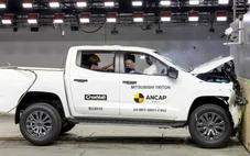 Video cho thấy bị tai nạn trên Mitsubishi Triton mới sẽ như thế nào