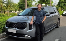 Mua Kia Carnival Hybrid dù đã có BMW, Mercedes, chủ xe đánh giá lái sướng, cách âm ngang X5