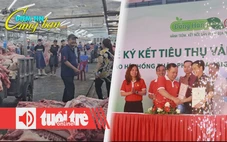 Điểm tin 8h: Giá heo hơi miền Nam 'lên đỉnh'; Vải thiều Lục Ngạn lên kệ siêu thị
