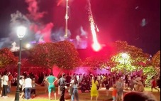 Màn bắn súng thần công ở Huế bị lỗi kỹ thuật, pháo ‘lạc’ rơi vào khu vực du khách