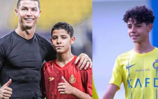Ronaldo hào hứng khoe tin con trai được gọi vào đội tuyển U15 Bồ Đào Nha