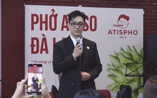 MC Vũ Mạnh Cường, hoa hậu Kiều Duy thổi thêm tình yêu phở vào Atispho