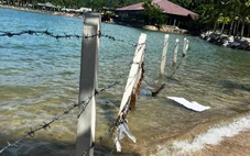 Vụ rào bãi biển Nha Trang: Hoàn Cầu Nha Trang đã tự tháo dỡ, cam kết xong trước 10-5