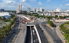 Hầm chui HC1 An Phú dời thông xe lần 3 đến cuối tháng 6