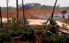 Vỡ đập thủy lợi chứa 500.000 m3 nước, vùng hạ du Lệ Thủy cảnh báo khẩn