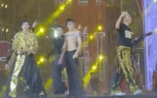 Concert Anh trai vượt ngàn chông gai trong mưa lớn, kêu gọi khán giả 'tắm mưa'