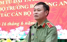 Thăng hàm thiếu tướng cho giám đốc Công an Ninh Thuận, điều động nhận công tác tại Lào