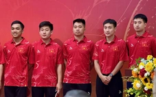 Đội tuyển bóng bàn Việt Nam có trang phục thi đấu mới