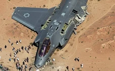 Hình ảnh máy bay chiến đấu F-35 của Israel bị Iran bắn gãy cánh là giả