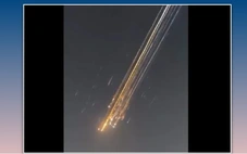 Video tên lửa SpaceX phát nổ bị gán cho chiến sự Israel - Iran