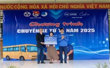 Người Bạn Vàng và Cashion tặng xe đạp cho học sinh dân tộc thiểu số