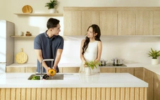 Chậu rửa bát phong cách Nhật Tari Smooth Series