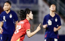 U19 nữ Việt Nam - U19 nữ Thái Lan (hiệp 2) 1-1: Thúy Nga sút phạt đền thành bàn