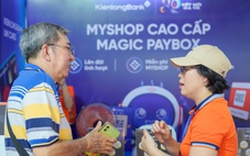 Loa 'ting ting' Paybox của KienlongBank hút khách