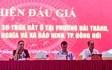 Quảng Bình tạm dừng đấu giá đất vì người tham gia trả giá quá cao
