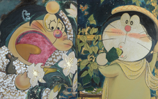 Ngắm tranh Doraemon bên hoa huệ, bên giàn trầu và vào cả Tiếng thét của Edvard Munch