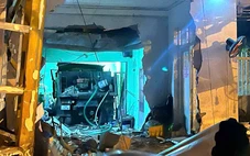 Xe ben tông vào quán cà phê ở Nha Trang, 1 người trong quán chết