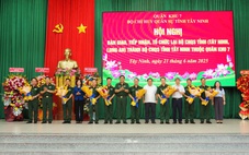 Hợp nhất Bộ Chỉ huy quân sự tỉnh Tây Ninh và Long An, đại tá Nguyễn Thành Tâm làm chỉ huy trưởng