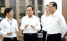 Ông Trần Lưu Quang kiểm tra công tác chuẩn bị vận hành chính quyền 2 cấp tại Ninh Thuận, Khánh Hòa