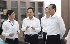 Ông Trần Lưu Quang kiểm tra công tác chuẩn bị vận hành chính quyền 2 cấp tại Ninh Thuận, Khánh Hòa