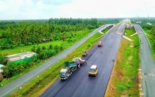 Cầu Rạch Miễu 2 đã hoàn thành 95%