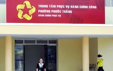 Trụ sở xã, phường tại Vũng Tàu đã có bảng 'trung tâm phục vụ hành chính công' mới thuộc TP.HCM